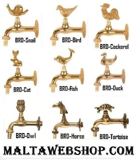 Decorative garden taps in Malta