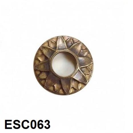 Small rosette in brass for wall for tap in Malta - MaltaWebShop.Com